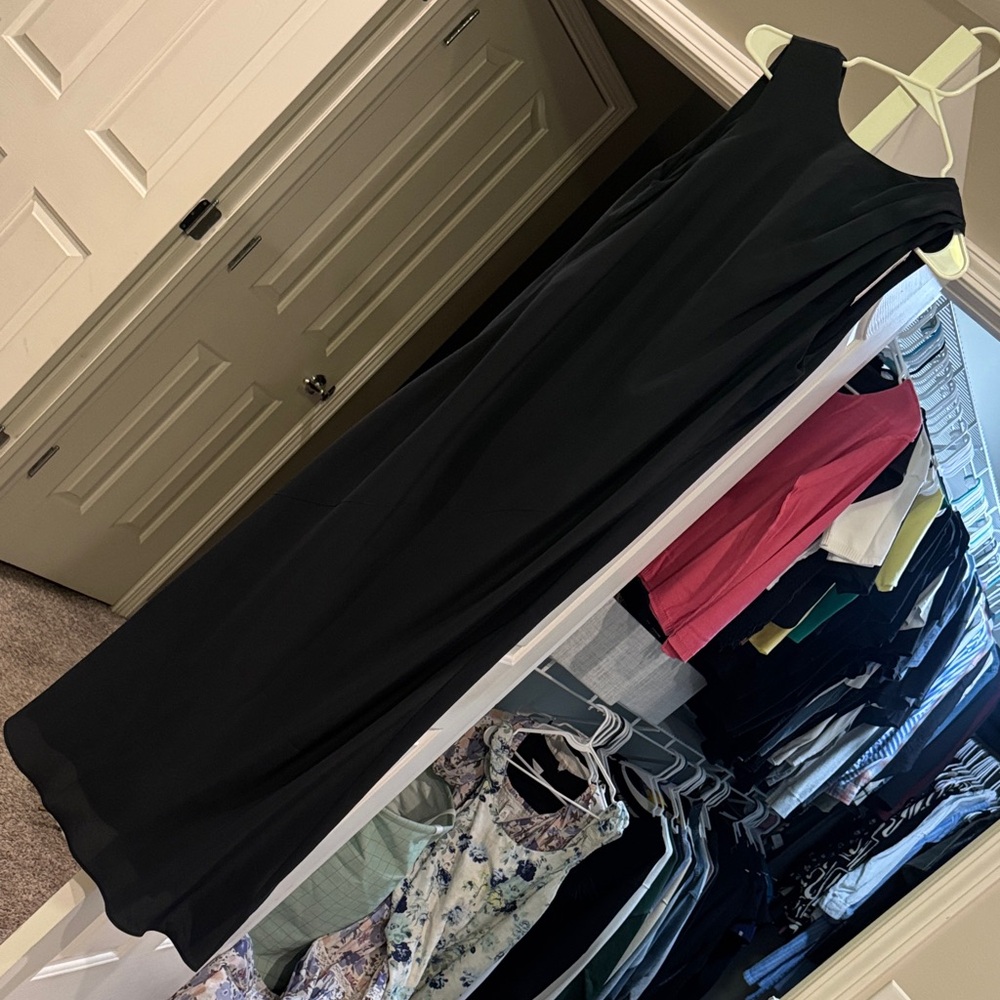 Abercrombie & Fitch Black Maxi Dress